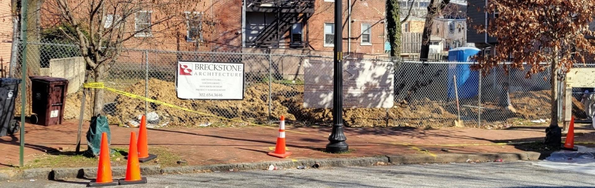 An empty lot marks the spot where zoning changes pave the way for affordable housing.