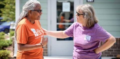 Two women show the importance of community.