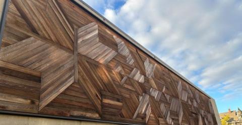 A mural by George Morrison.