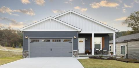 A CrossMod home in a subdivision.
